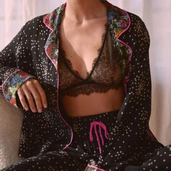 *SOLD* Anthropologie Kari Pajama Set NWOT - XS ($195) - Picture 2 of 10